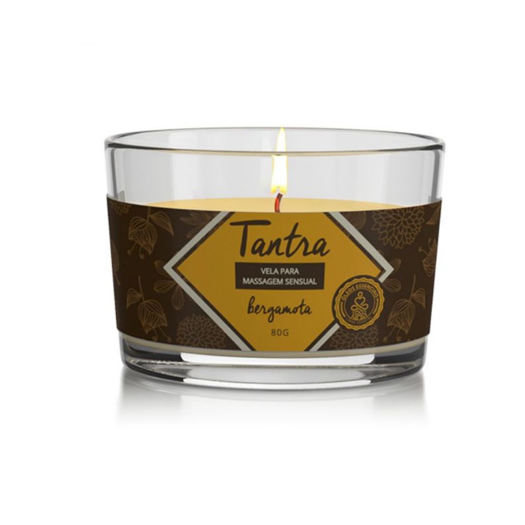 Vela para Massagem Sensual Tantra Bergamota - 80g - Image 2