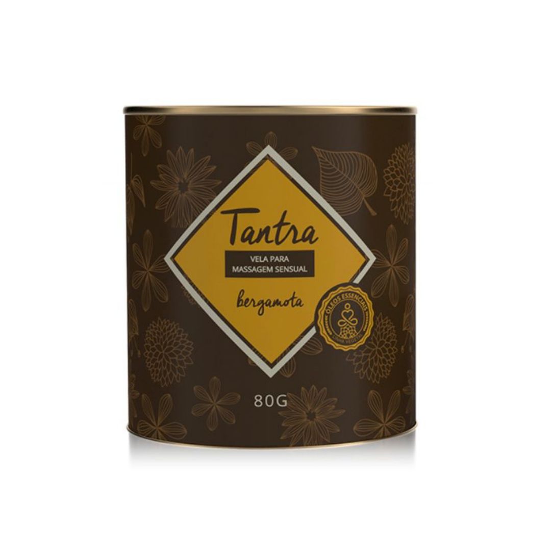 Vela para Massagem Sensual Tantra Bergamota - 80g - Image 4