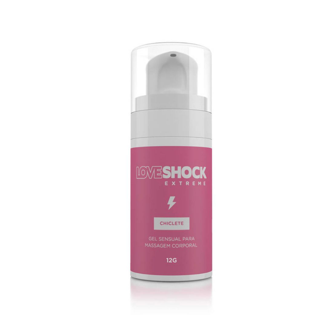 Gel Excitante Loveshock Extreme Beijável Chiclete - Nova Versão 12 g - Image 2